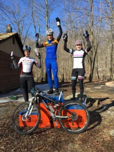 Kristine Contento-Angell Podium at Short Track 4