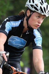 Kristine Contento Angell podium