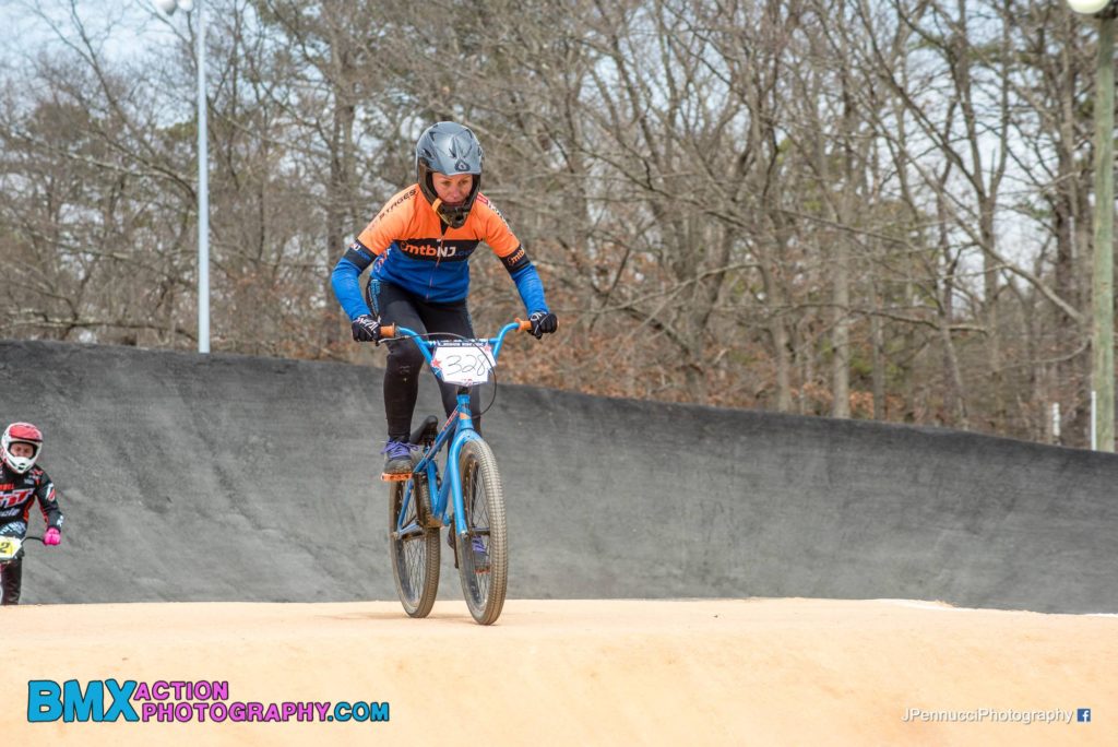 Kristine Contento-Angell BMX race