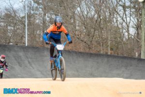 Kristine Contento-Angell BMX race